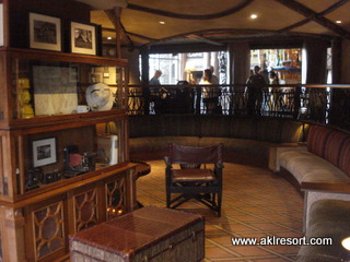 Presentation room and seating area